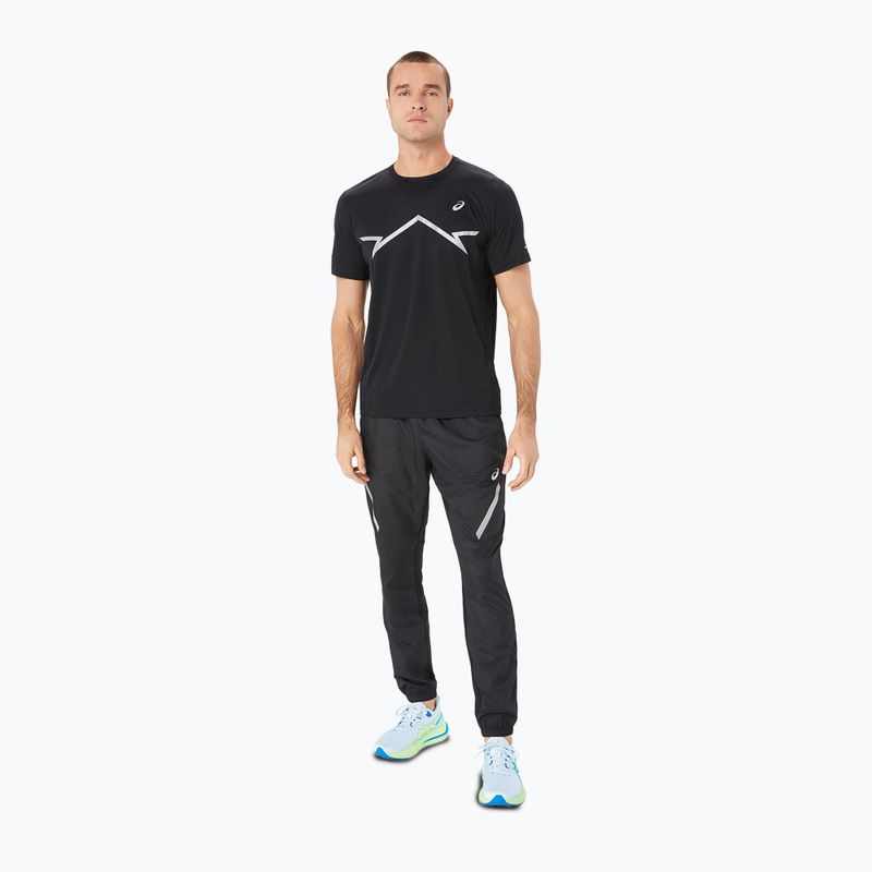 Pánske bežecké tričko ASICS Lite-Show performance black 2