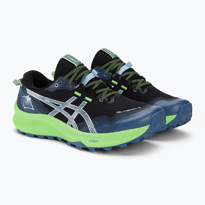 Pánska bežecká obuv ASICS Gel-Trabuco 12 black/light blue 5