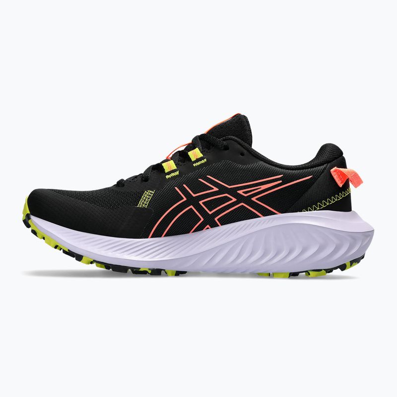 Dámska bežecká obuv ASICS Gel-Excite Trail 2 black/sun coral 10