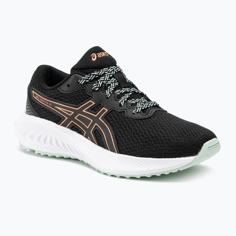 Detská bežecká obuv ASICS Gel-Excite 10 GS black/bright sunstone