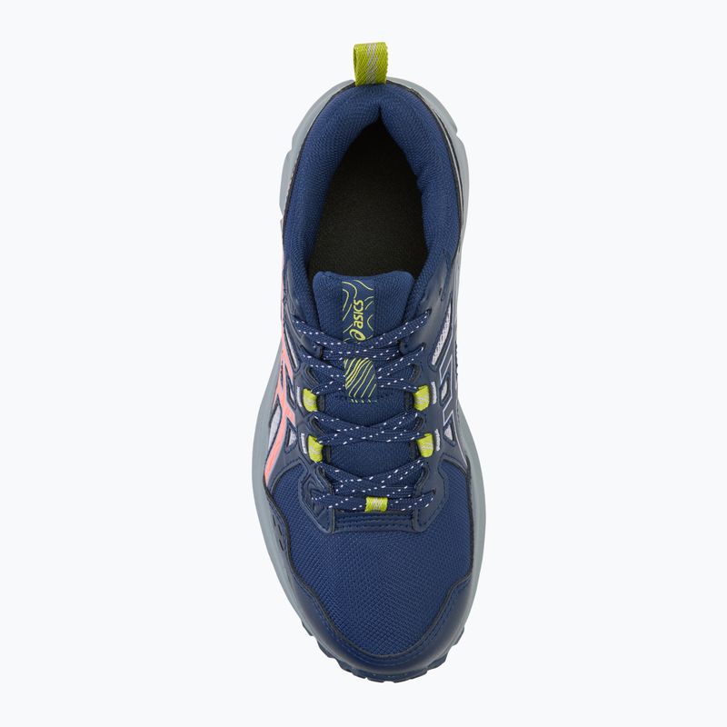 Dámska bežecká obuv ASICS Trail Scout 3 blue expanse/sun coral 5