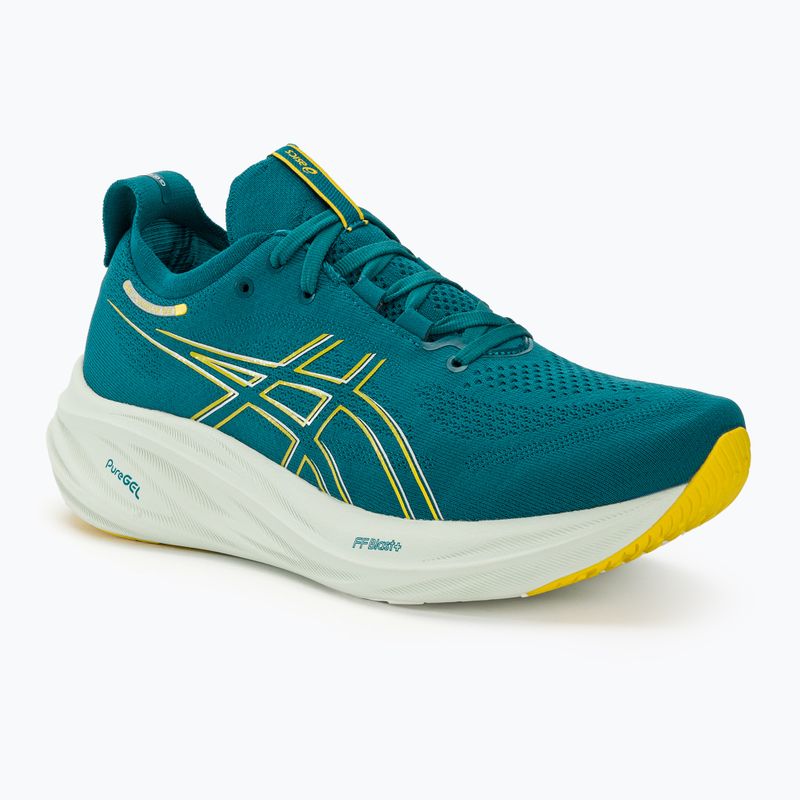 ASICS Gel-Nimbus 26 evening teal/light mustard pánska bežecká obuv