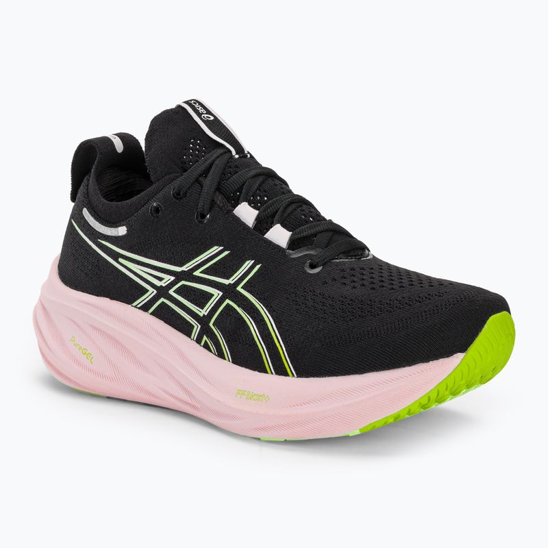 ASICS Gel-Nimbus 26 dámska bežecká obuv black/neon lime