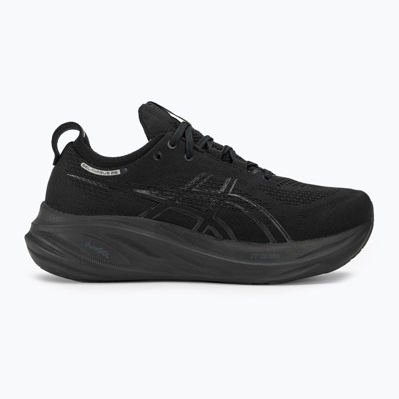 ASICS Gel-Nimbus 26 pánska bežecká obuv black/black 3