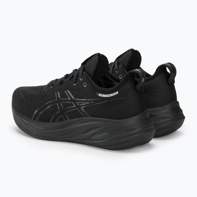 ASICS Gel-Nimbus 26 pánska bežecká obuv black/black 4