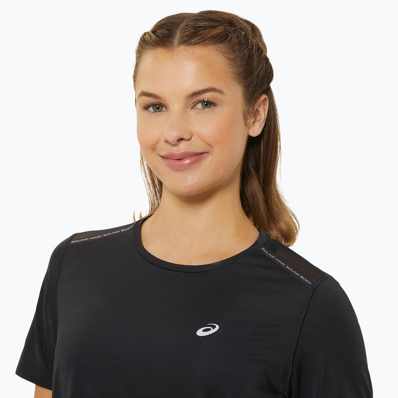 Dámske bežecké tričko ASICS Road Top performance black 4