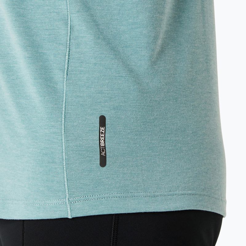 Dámska bežecká mikina ASICS Metarun Winter LS Hoodie celadon 8