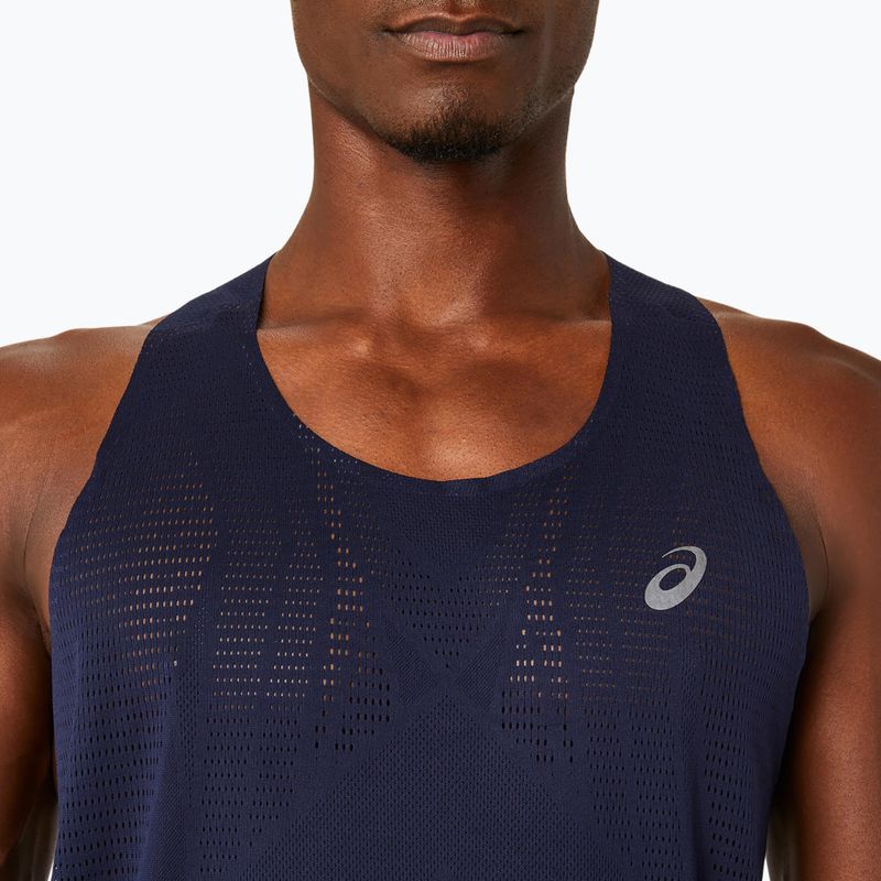 Pánske bežecké tielko ASICS Metarun Singlet midnight 4