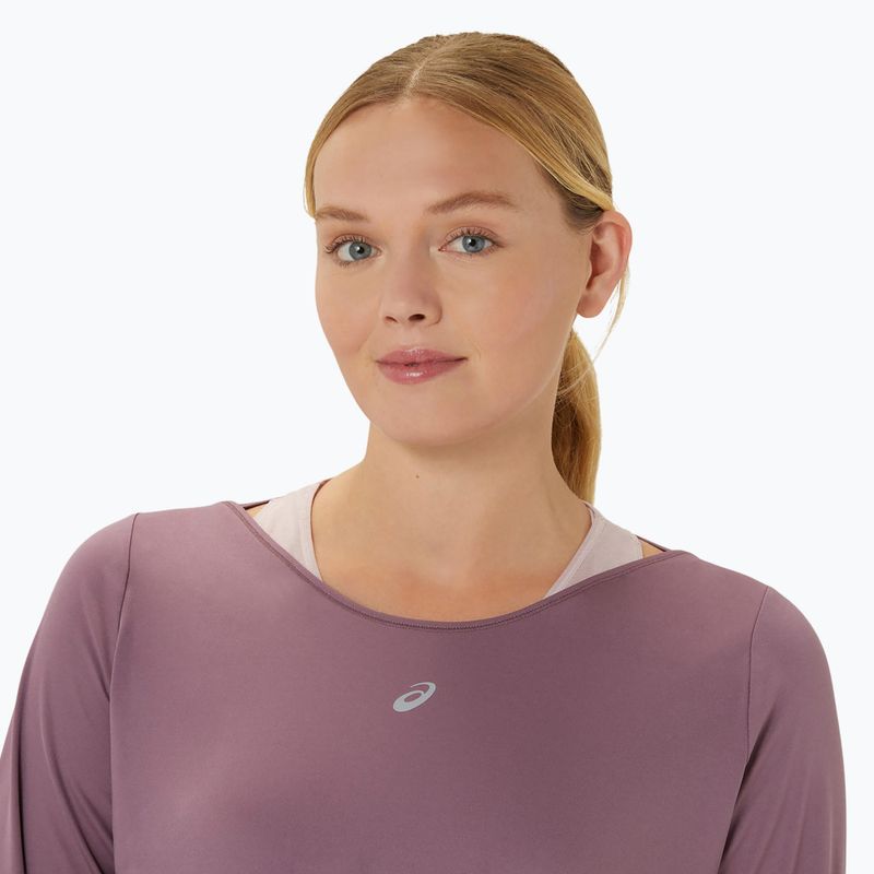 Tielko s dlhým rukávom + tielko na behanie pre ženy ASICS Nagino Run dusty mauve/watershed rose 6