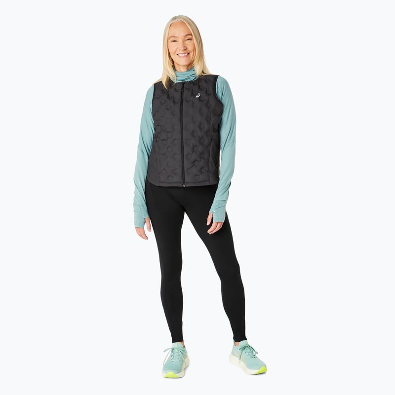 Dámska vesta na behanie ASICS Nagino Run Padded Gilet performance black 2