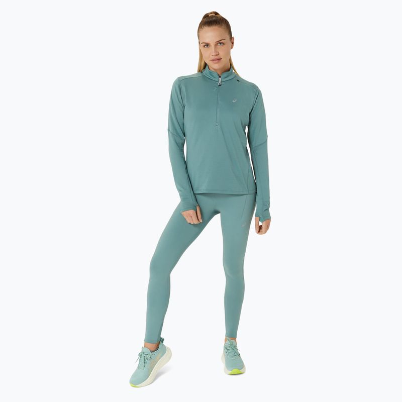 Dámske bežecké legíny ASICS Road Winter High Waist celadon 2