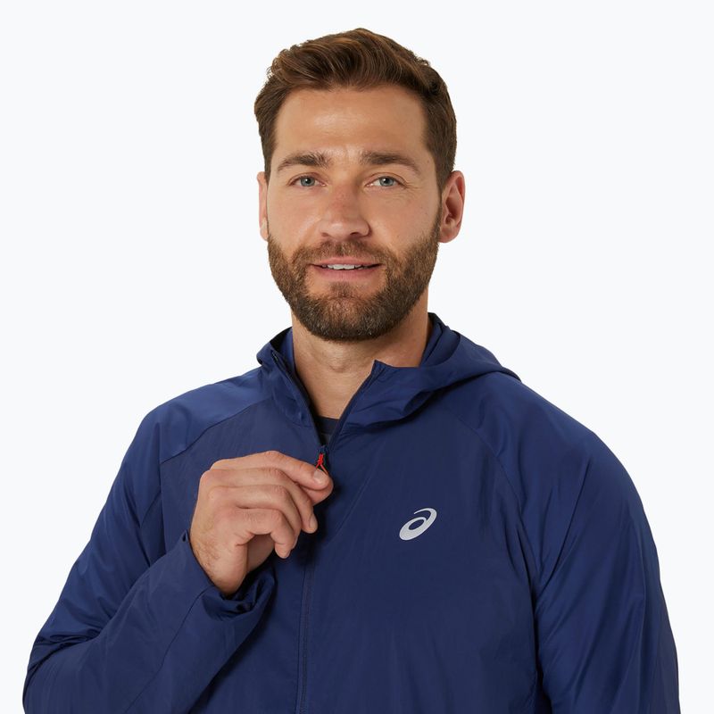 Pánska bežecká bunda ASICS Road Packable blue expense 4
