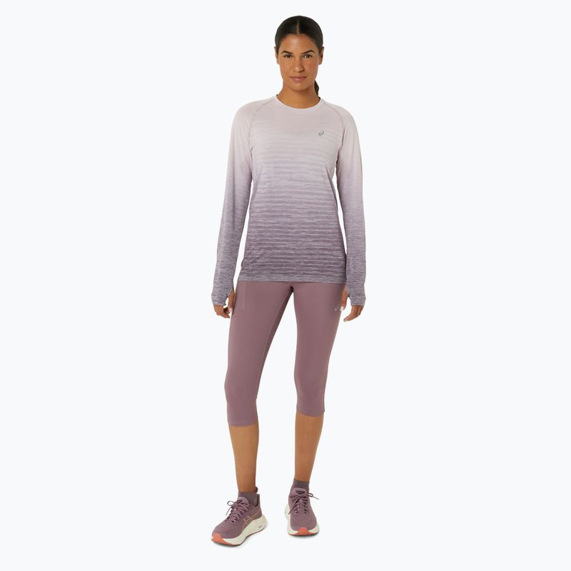 Dámske bežecké legíny ASICS High Waist Capri dusty mauve 2