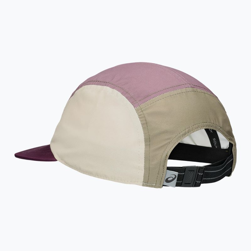 Šiltovka ASICS 5 Panel deep mauve/pepper 2