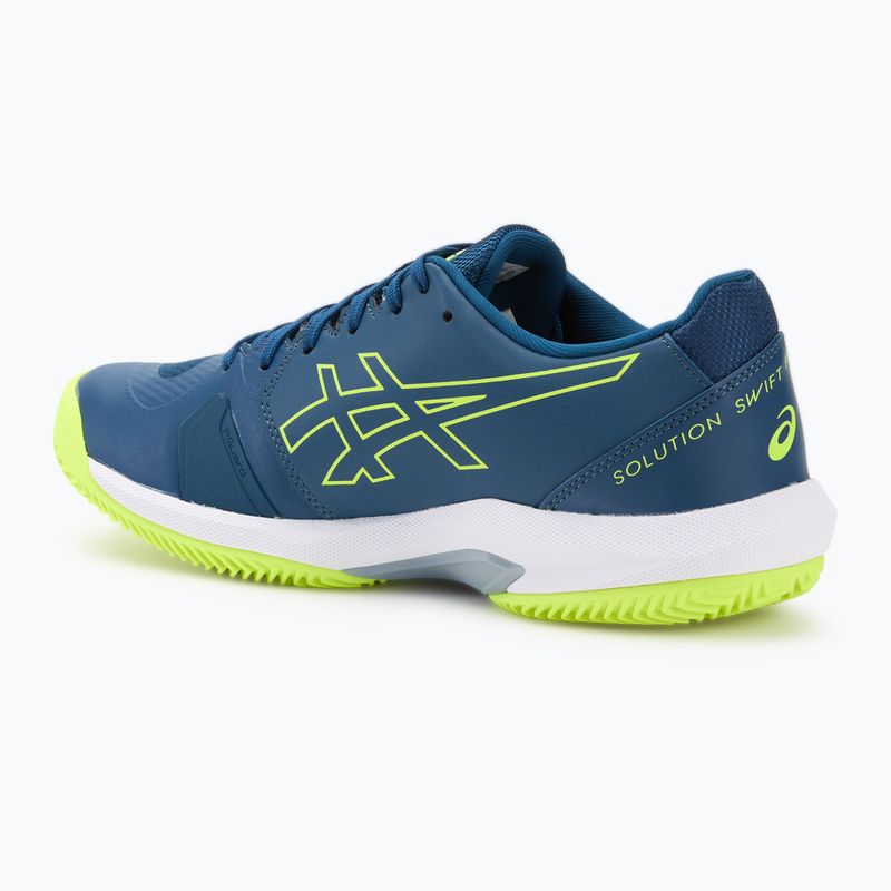 Pánska tenisová obuv ASICS Solution Swift FF 2 Clay mako blue/safety yellow 3