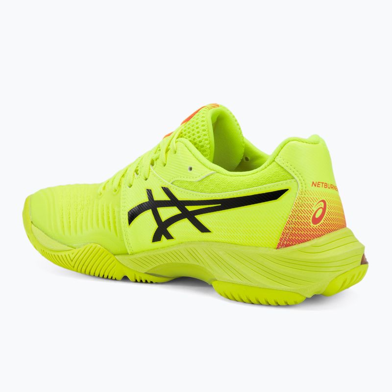 Dámska obuv ASICS Netburner Ballistic FF 3 Paris safety yellow/black 3