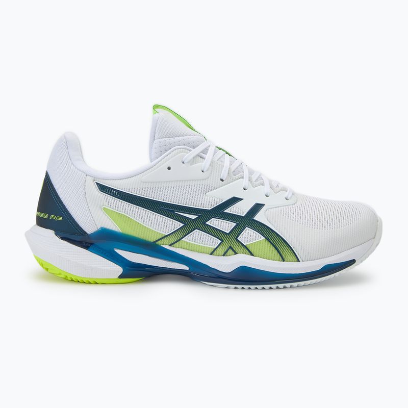 Pánska tenisová obuv ASICS Solution Speed FF 3 Clay white/mako blue 2