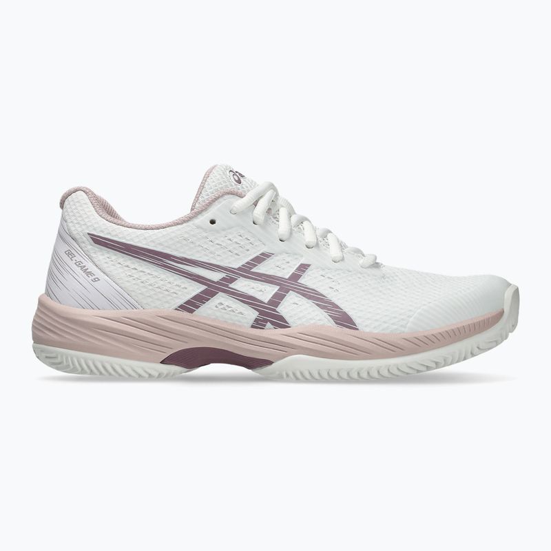 Dámska tenisová obuv ASICS Gel-Game 9 Clay/OC white/dusty mauve 8