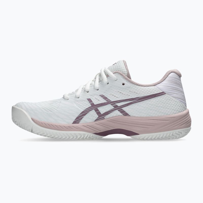 Dámska tenisová obuv ASICS Gel-Game 9 Clay/OC white/dusty mauve 9