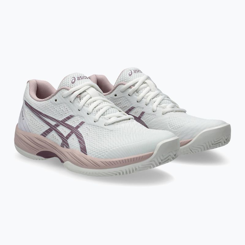 Dámska tenisová obuv ASICS Gel-Game 9 Clay/OC white/dusty mauve 10