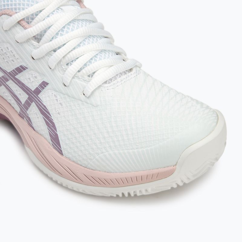 Dámska tenisová obuv ASICS Gel-Game 9 Clay/OC white/dusty mauve 7