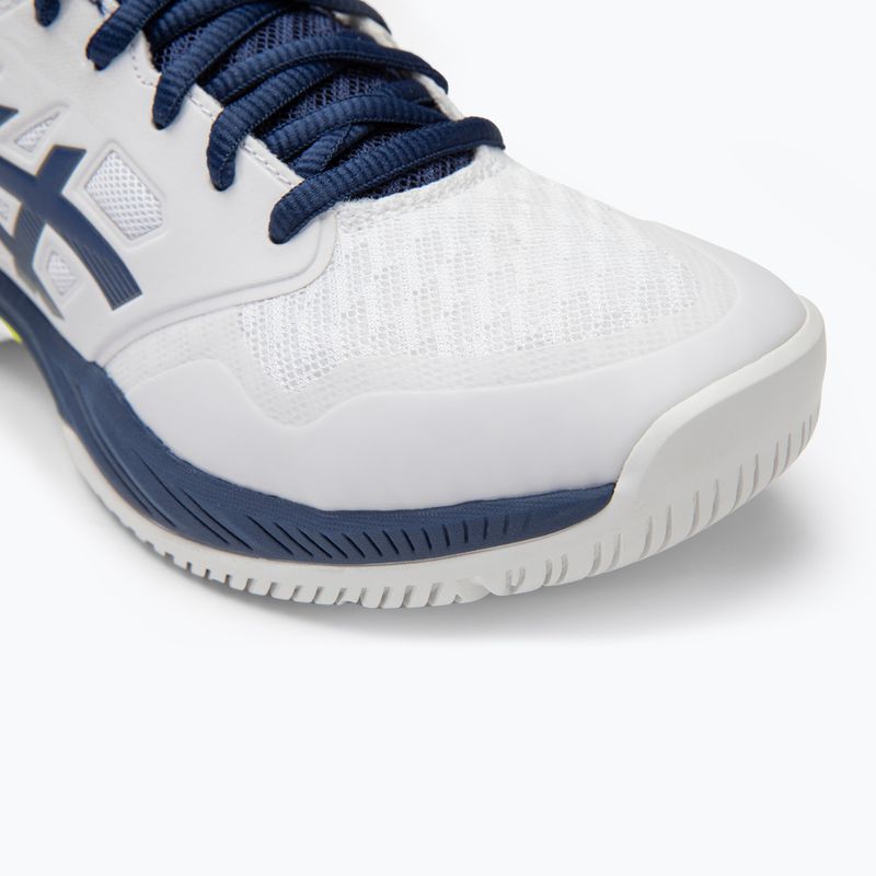 Pánska squashová obuv ASICS Gel-Court Hunter 3 white/blue expanse 7