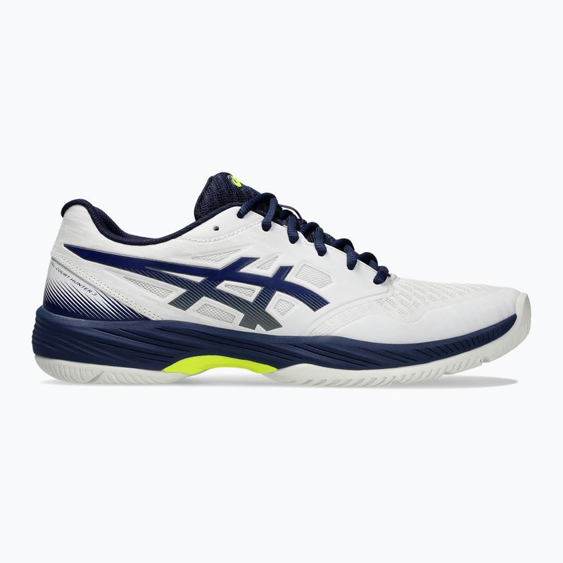 Pánska squashová obuv ASICS Gel-Court Hunter 3 white/blue expanse 8