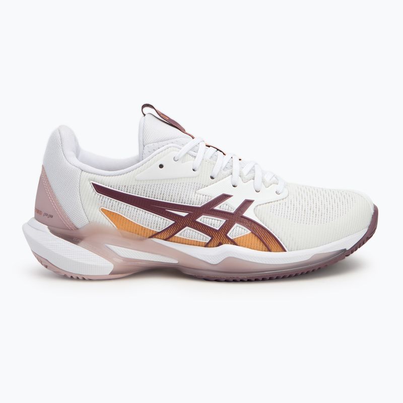 Dámska tenisová obuv ASICS Solution Speed FF 3 Clay white/dusty mauve 2