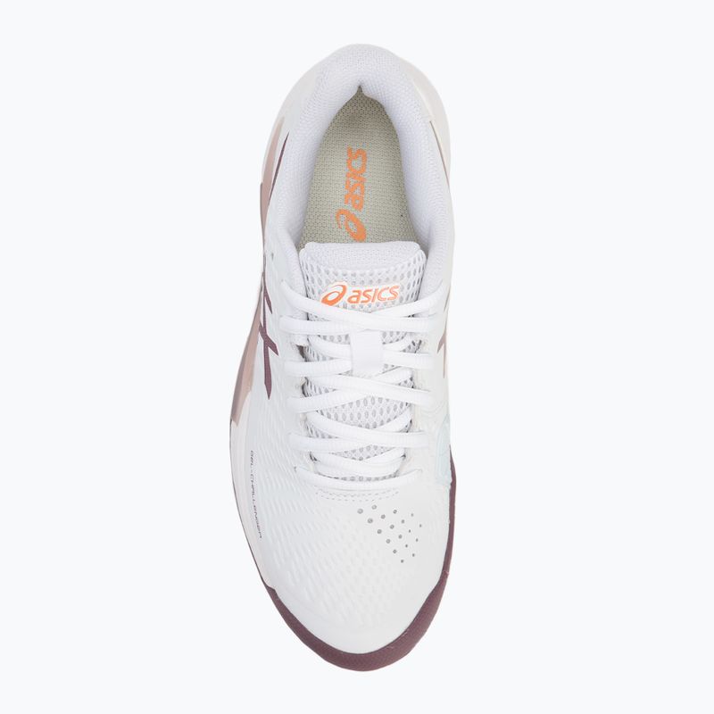 Dámska tenisová obuv ASICS Gel-Challenger 14 Clay white/dusty mauve 5