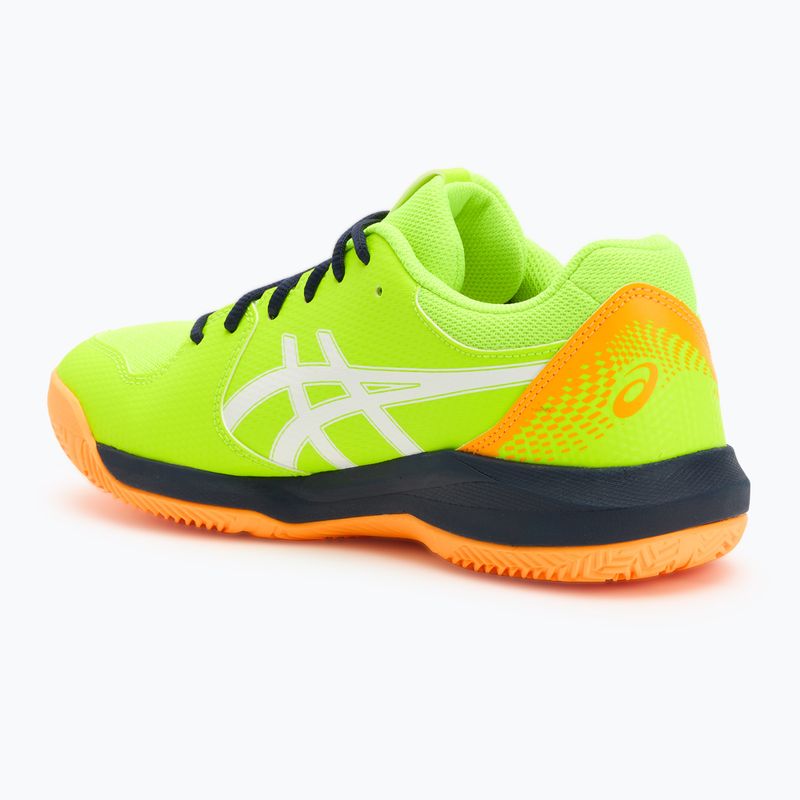 Pánska pádlová obuv ASICS Gel-Dedicate 8 safety yellow/white 3