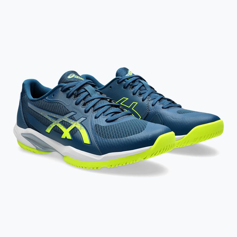 Pánska tenisová obuv ASICS Solution Swift FF 2 mako blue/safety yellow 10