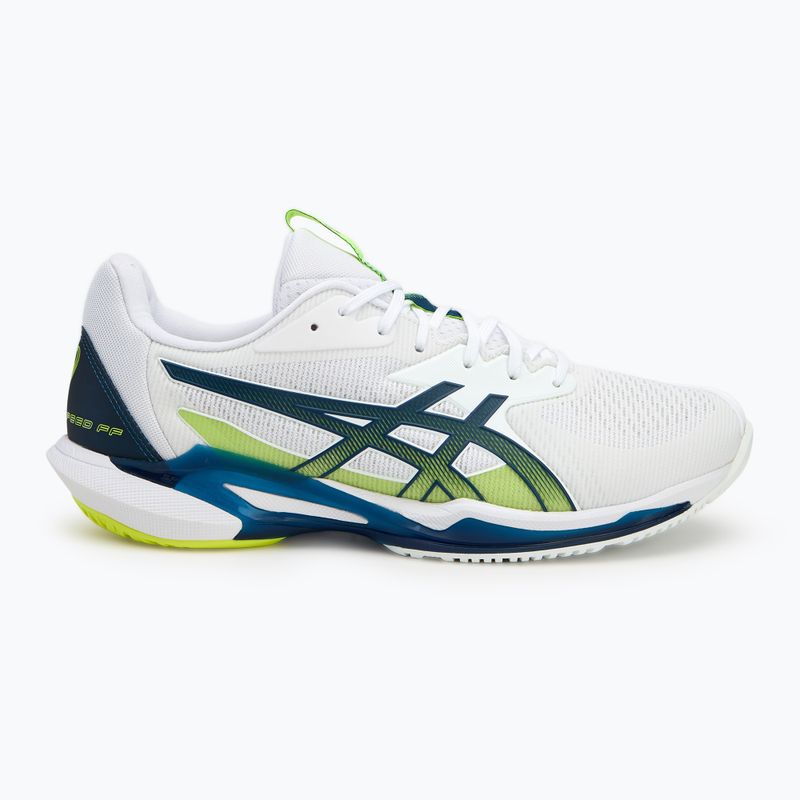 Pánska tenisová obuv ASICS Solution Speed FF 3 white/mako blue 2