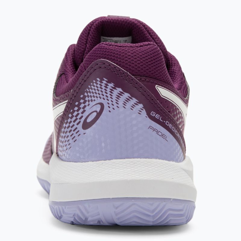 Dámska pádlová obuv ASICS Gel-Dedicate 8 deep mauve/white 6