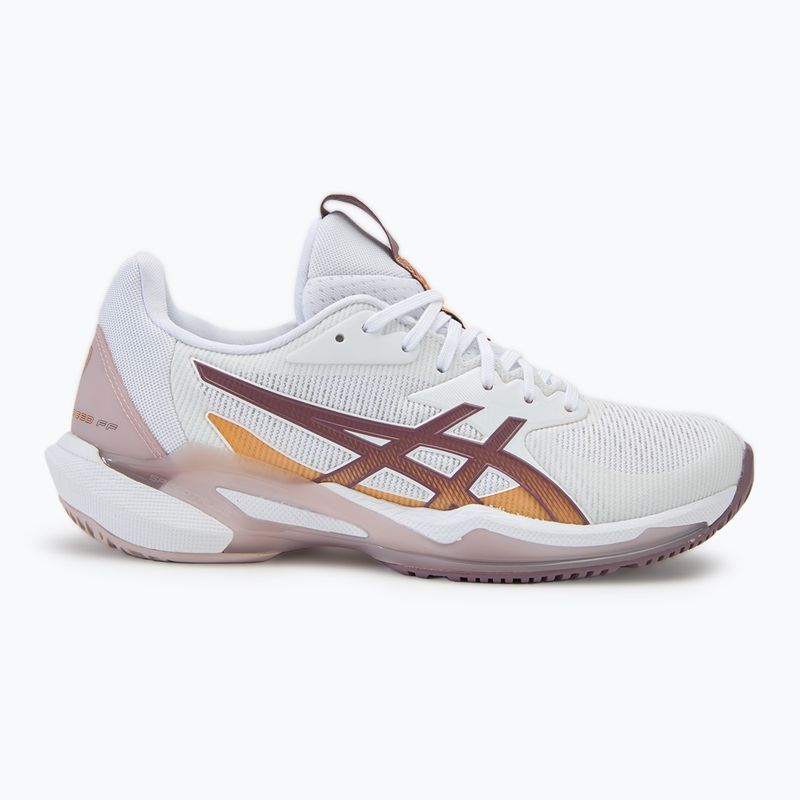 Dámska tenisová obuv ASICS Solution Speed FF 3 white/dusty mauve 2