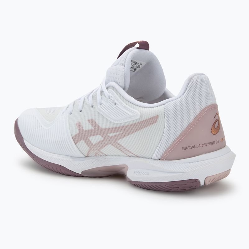 Dámska tenisová obuv ASICS Solution Speed FF 3 white/dusty mauve 3