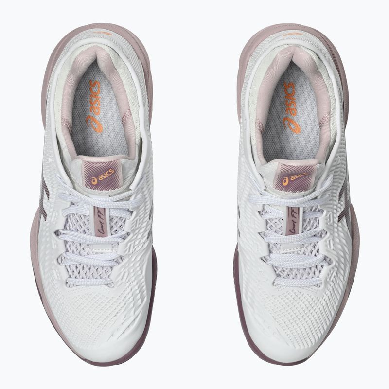 Dámska tenisová obuv ASICS Court FF 3 Clay white/watershed rose  5