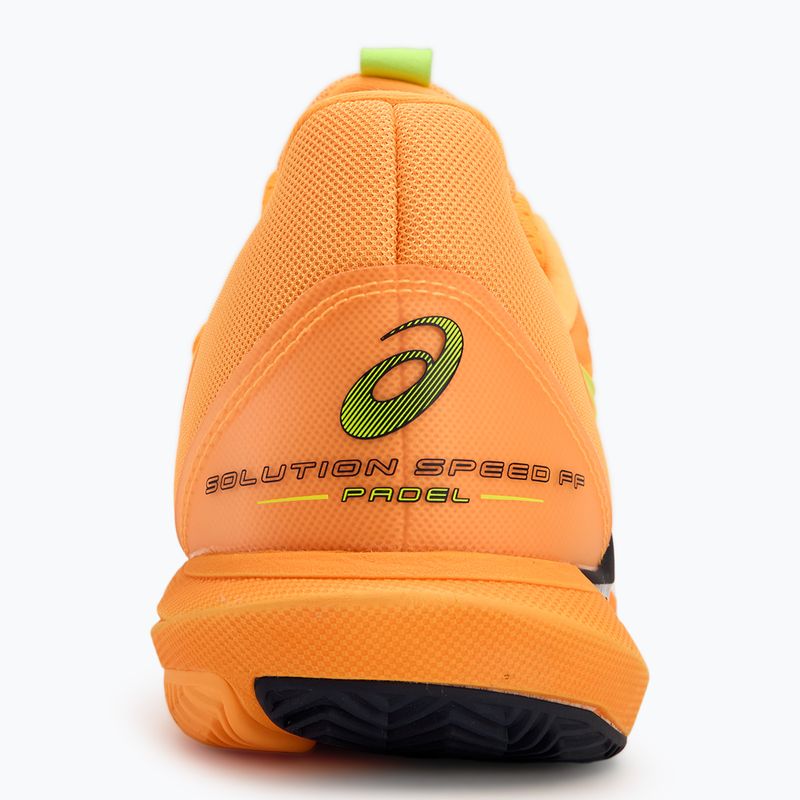 Pánska pádlová obuv ASICS Solution Speed FF 3 stadium orange/safety yellow 6