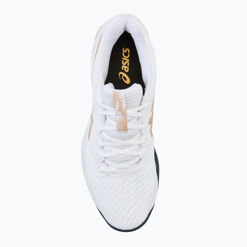 Pánska obuv ASICS Netburner Ballistic FF 3 white/pure gold 5