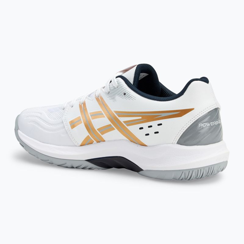 Pánska obuv ASICS Powerbreak FF white/rich gold 3