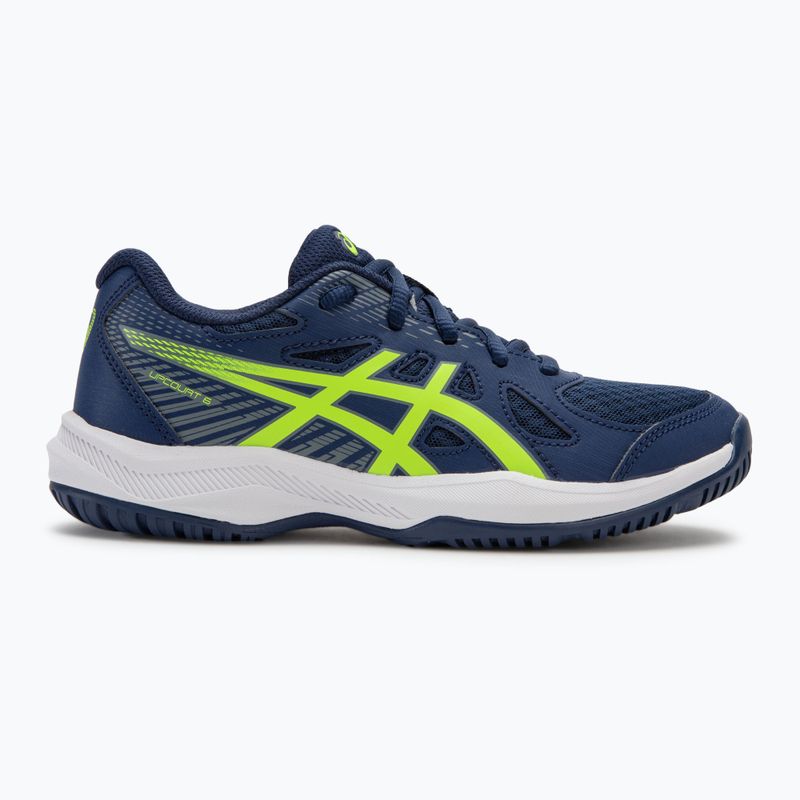 Detská obuv ASICS Upcourt 6 GS blue expanse/safety yellow 2