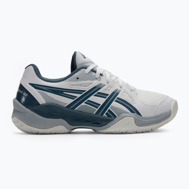 Detská hádzanárska obuv ASICS Gel-Powerbreak GS white/vintage indigo 2