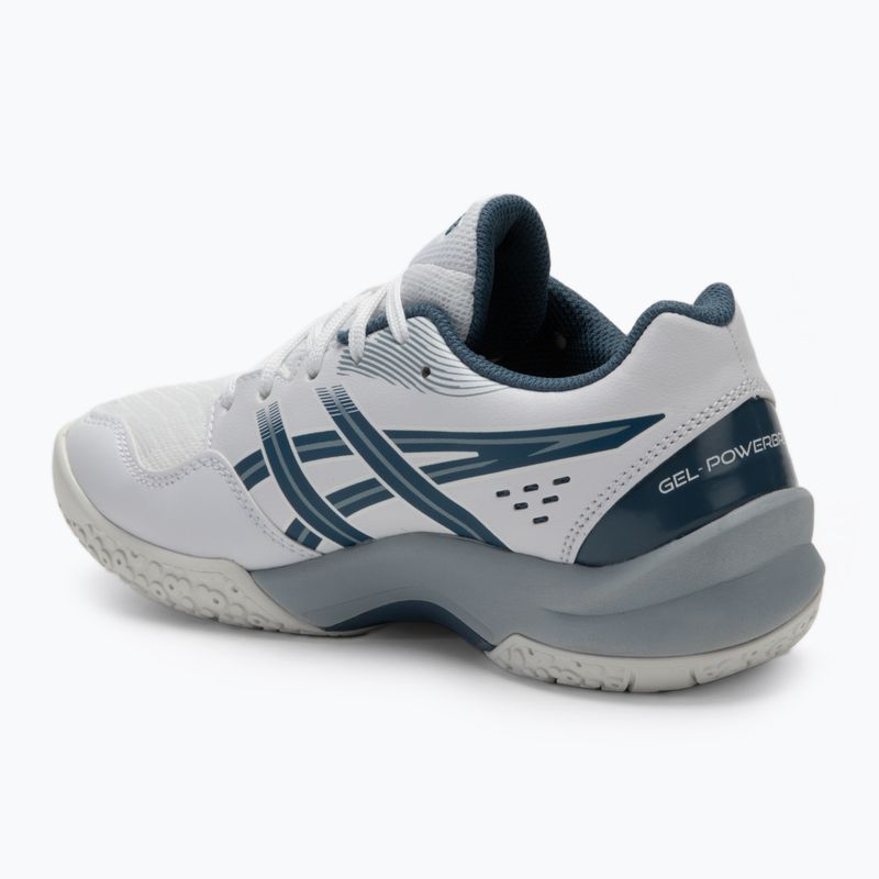 Detská hádzanárska obuv ASICS Gel-Powerbreak GS white/vintage indigo 3