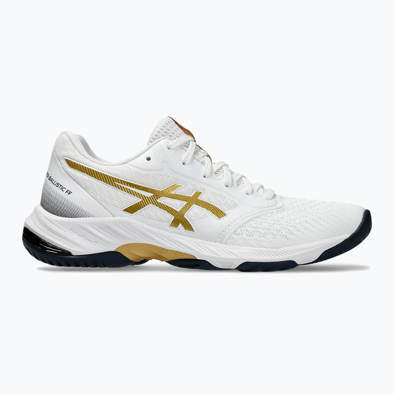 Dámska obuv ASICS Netburner Ballistic FF 3 white/pure gold 8