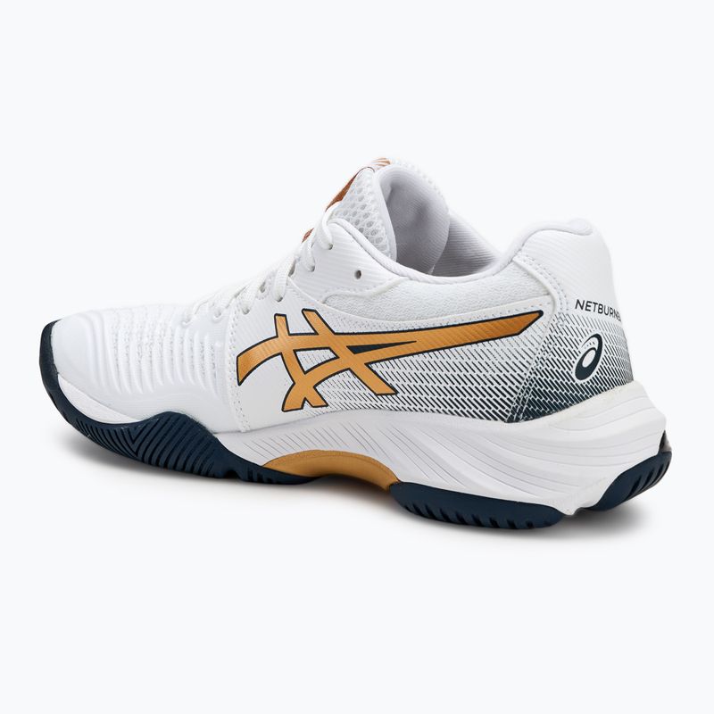 Dámska obuv ASICS Netburner Ballistic FF 3 white/pure gold 3