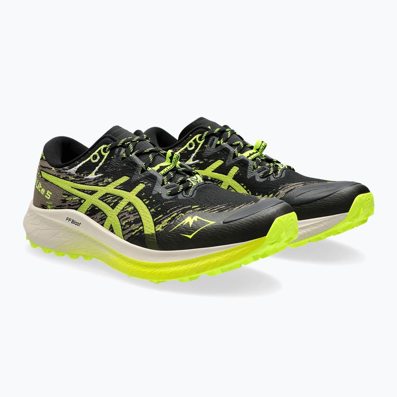 ASICS Fuji Lite 5 black/safety yellow pánska bežecká obuv 10