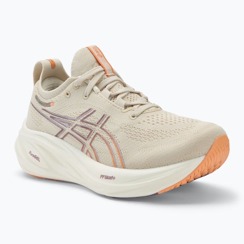 Dámska bežecká obuv ASICS Gel-Nimbus 26 oatmeal/faded orange