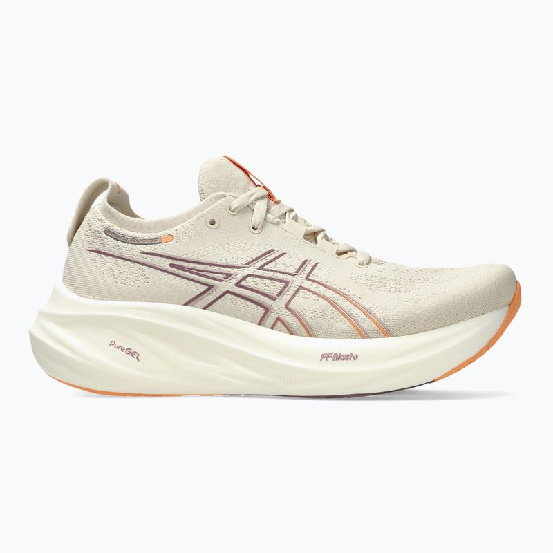 Dámska bežecká obuv ASICS Gel-Nimbus 26 oatmeal/faded orange 8