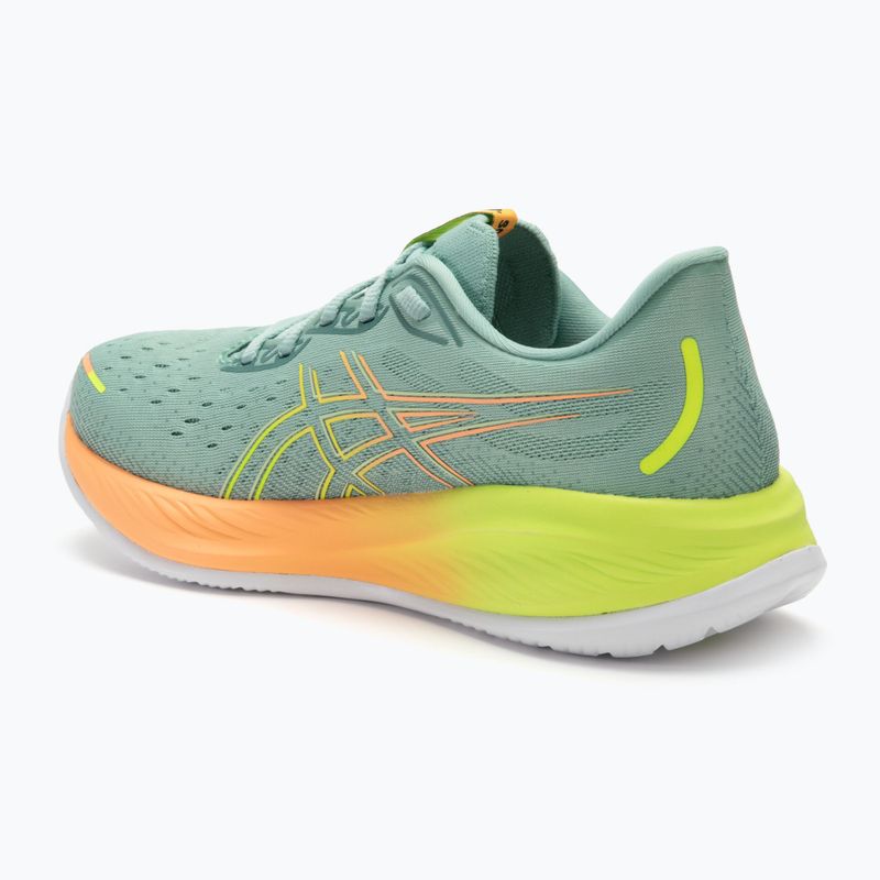 Pánska bežecká obuv ASICS Gel-Cumulus 26 Paris light celadon/safety yellow 3