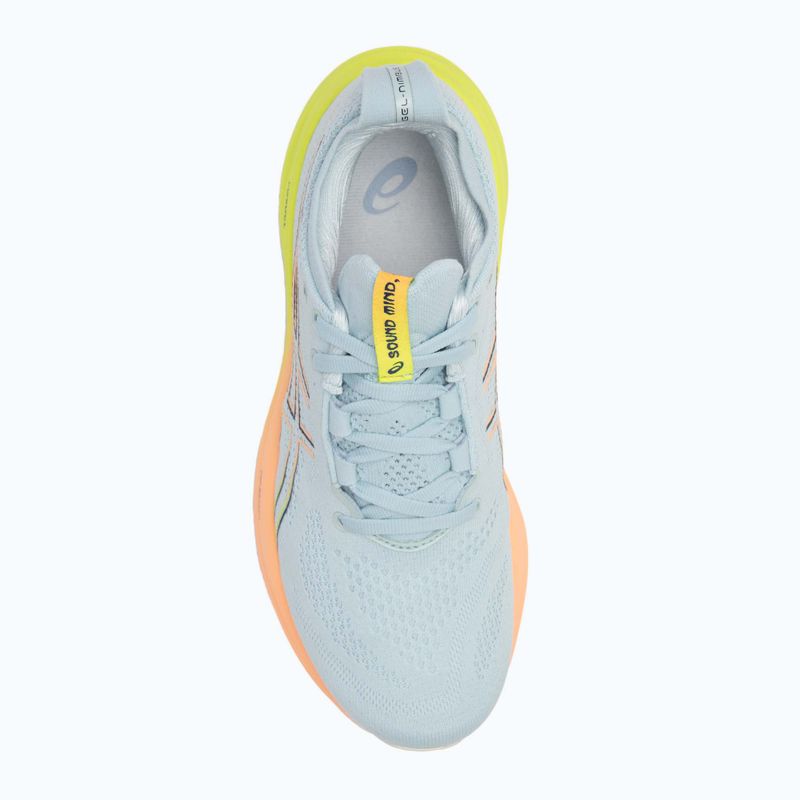 ASICS Gel-Nimbus 26 Paris dámska bežecká obuv cool grey/safety yellow 5
