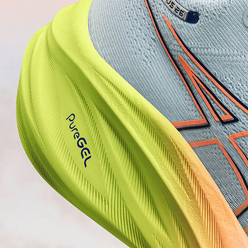 ASICS Gel-Nimbus 26 Paris dámska bežecká obuv cool grey/safety yellow 10